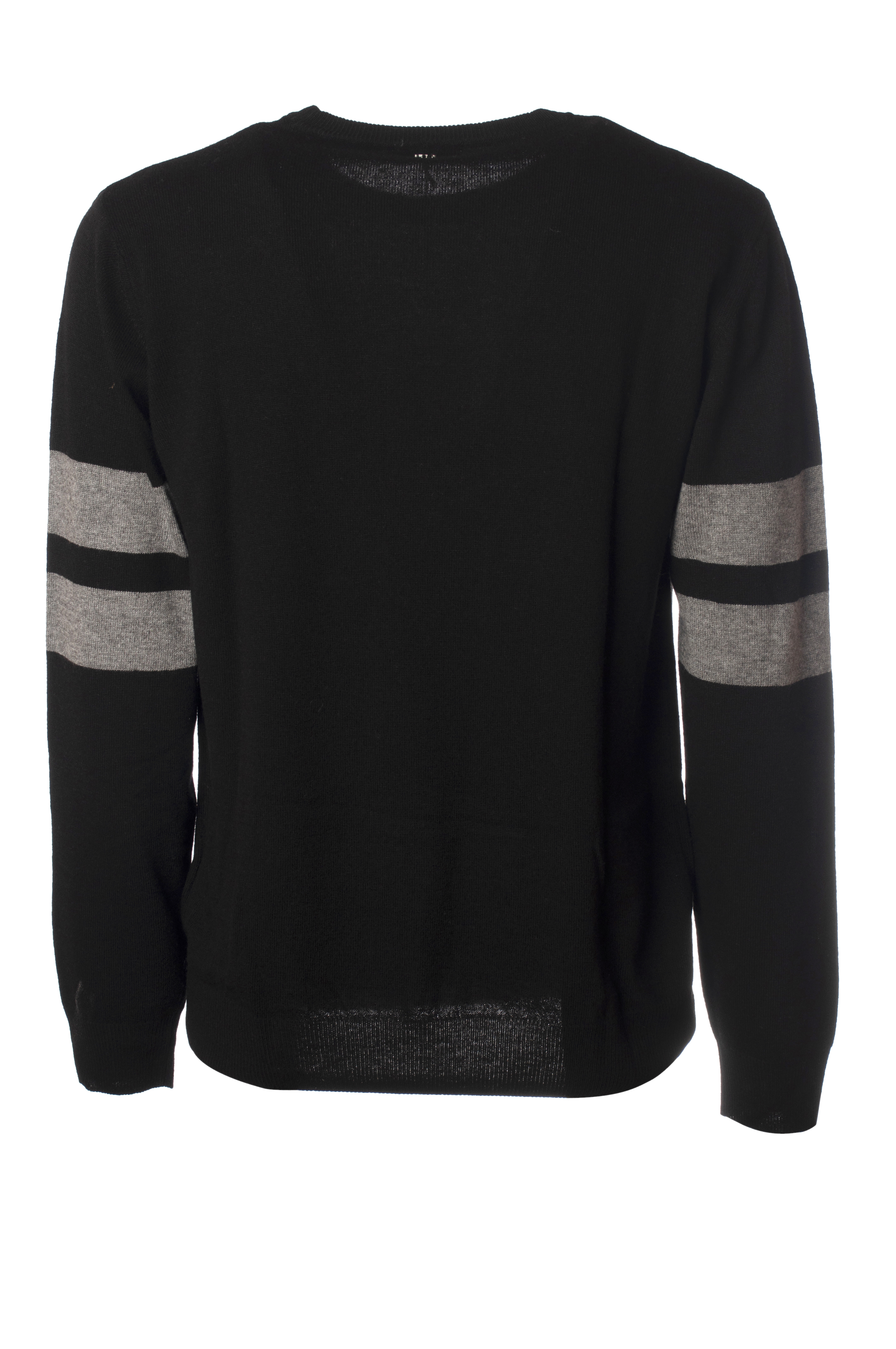 Pullover 5847522n184042 Pull Noir Homme Daniele Alessandrini over nY4qUx
